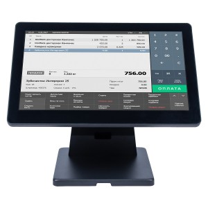 POS-терминал POScenter Atlas (15.6", PCAP, J4125, RAM 8Gb, SSD M2 128Gb, без MSR) без ОС