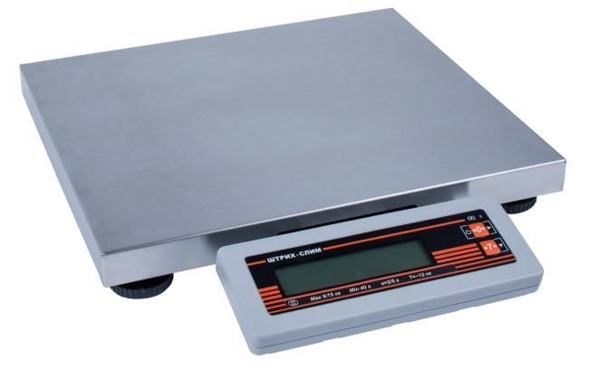 Весы фасовочные ШТРИХ-СЛИМ 300М 15-2,5 ДП1 Ю (POS2)