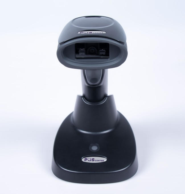 Сканер штрих-кода POScenter SG-110-BT, беспроводной, адаптер 2.4G, 1.5 м, кредл Сканер штрих-кода POScenter SG-110-BT, беспроводной, адаптер 2.4G, 1.5 м, кредл