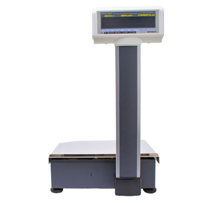 Весы с печатью этикеток "ШТРИХ-ПРИНТ" М 15-2.5 Д2И1 (v.4.5) (2Мб) (ГОСТ OIML R76-1-2011)