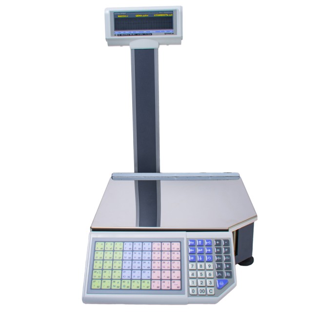 Весы с печатью этикеток "ШТРИХ-ПРИНТ" М 15-2.5 Д2И1 (v.4.5) (2Мб) (ГОСТ OIML R76-1-2011)